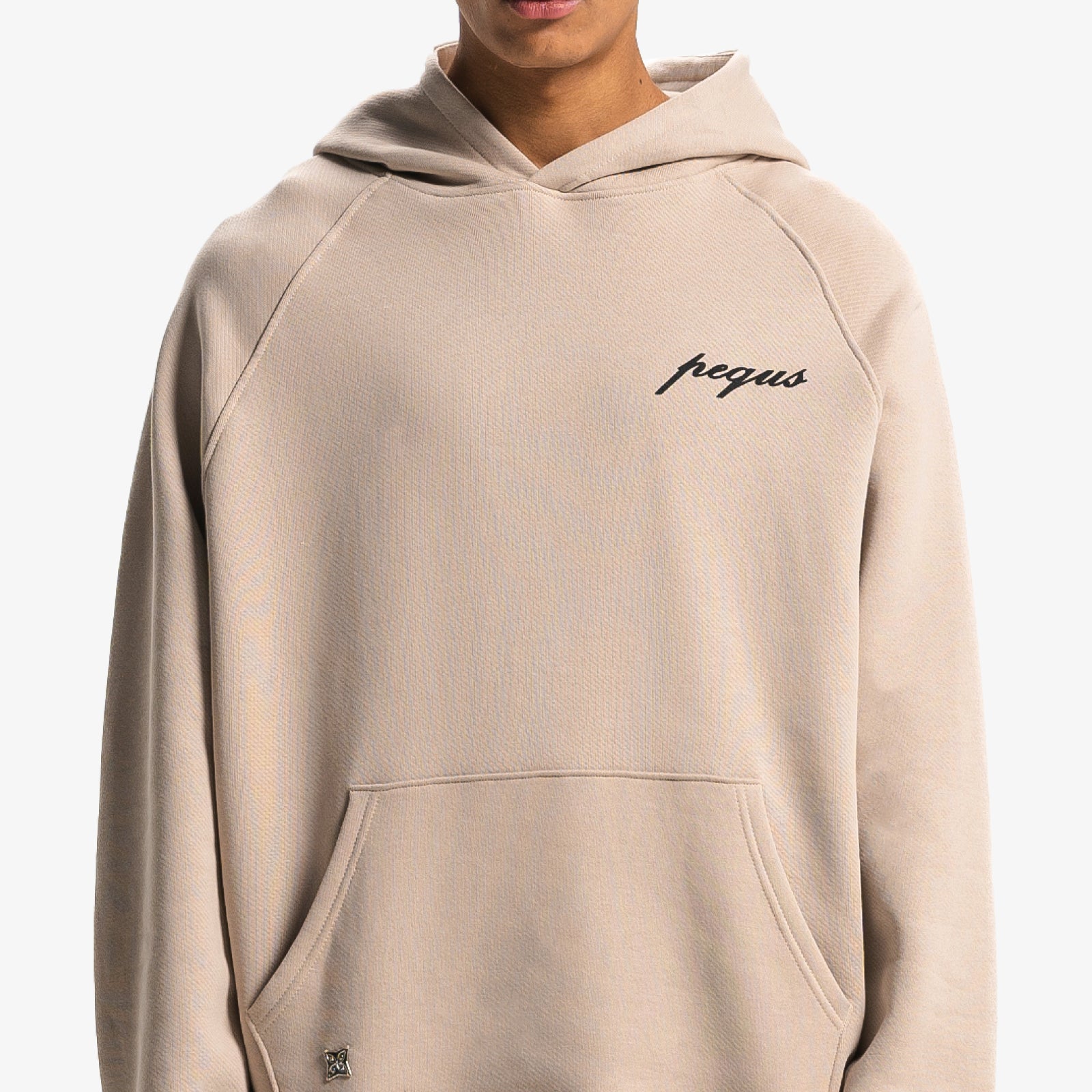 PEQUS Chest Logo Hoodie