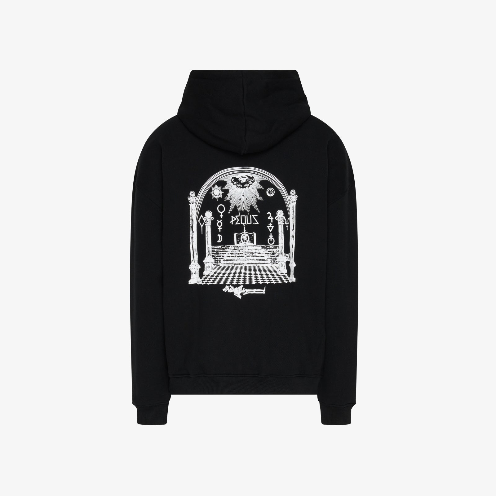 Monument Graphic Zip Hoodie