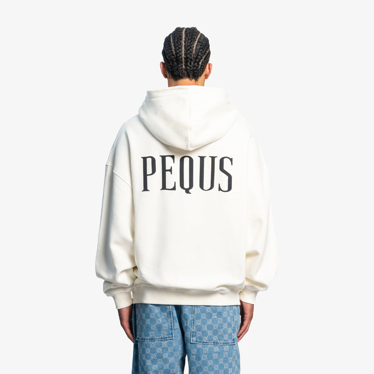 Pequs Back Logo Zip Hoodie