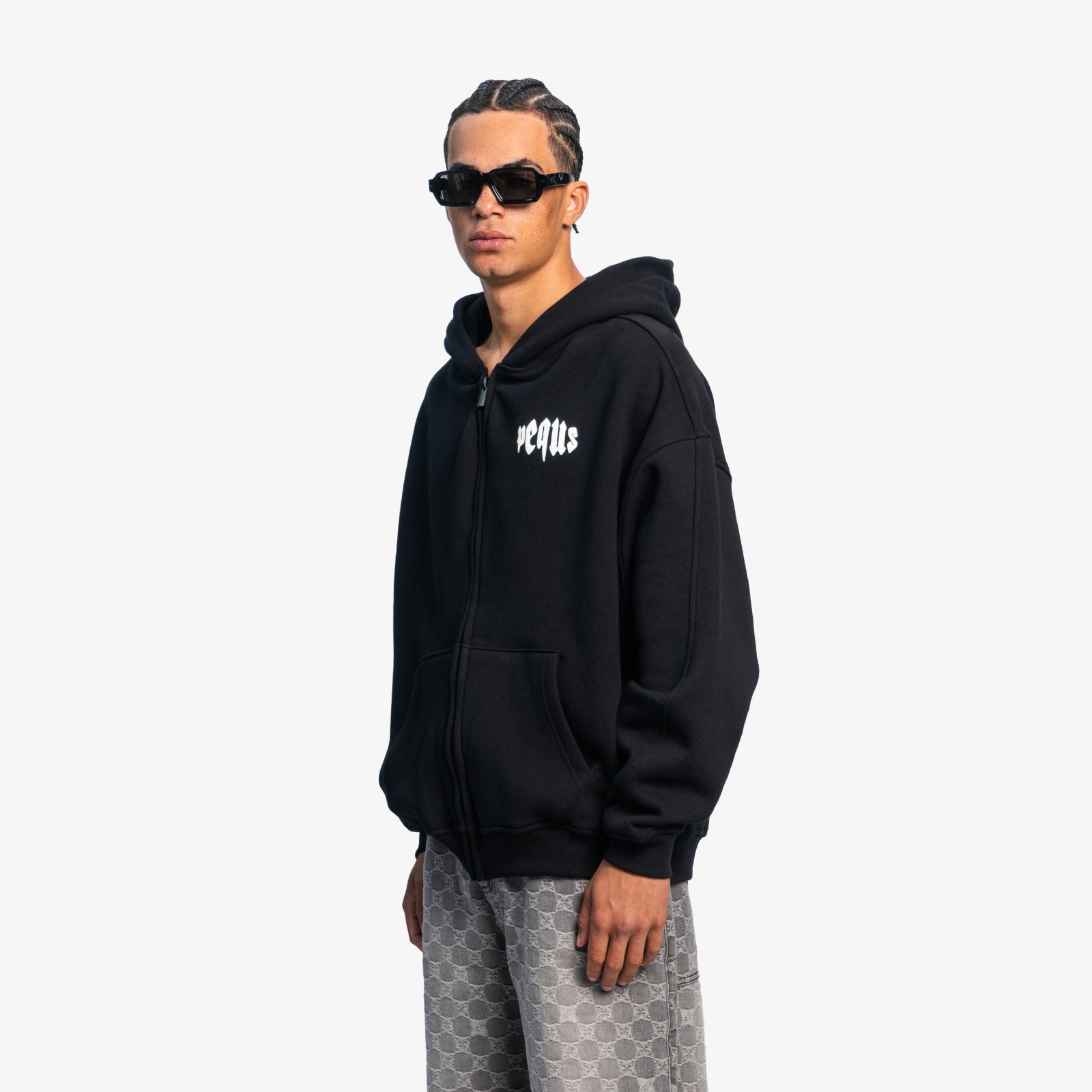 Mythic Chest Logo Zip Hoodie