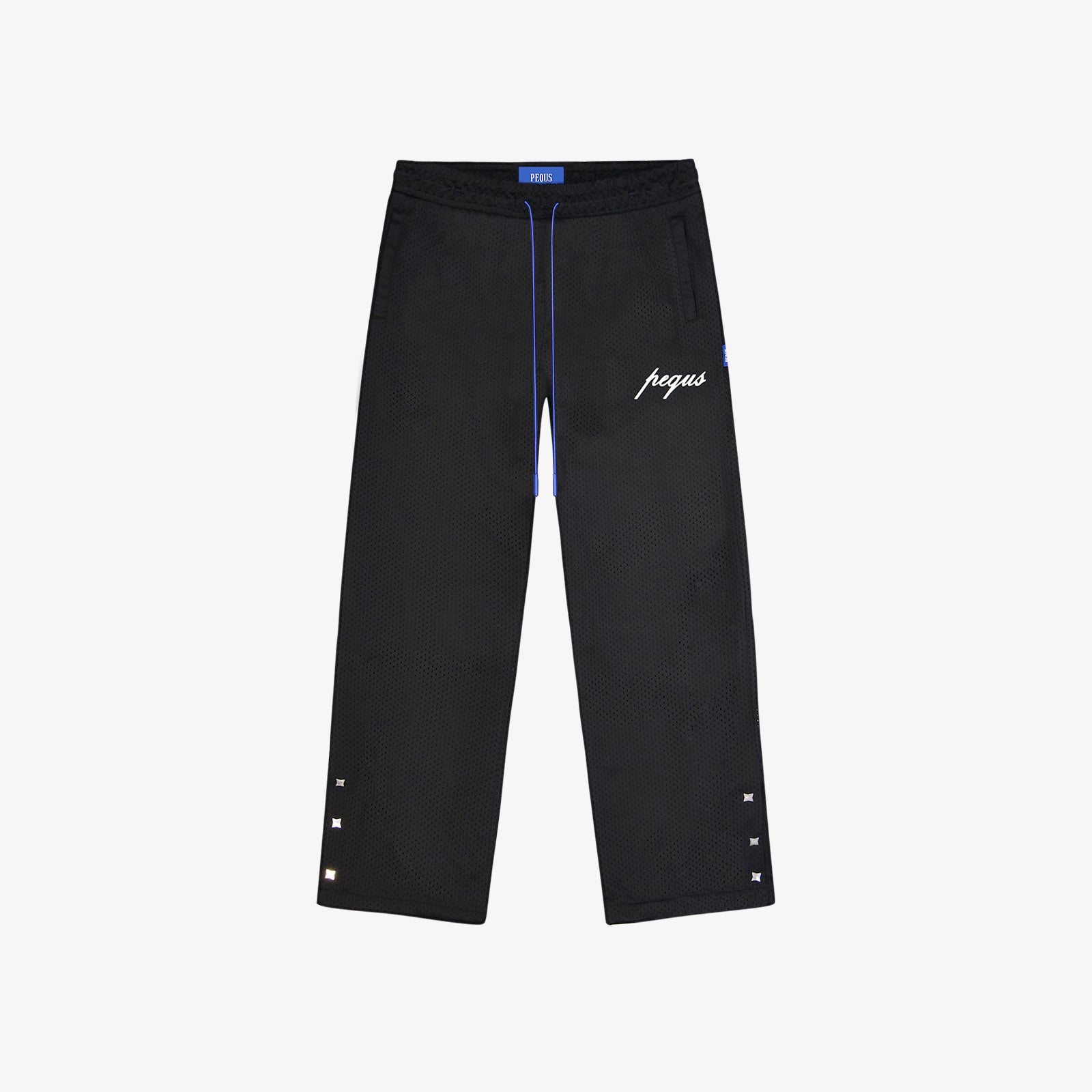 Logo Mesh Pants Black