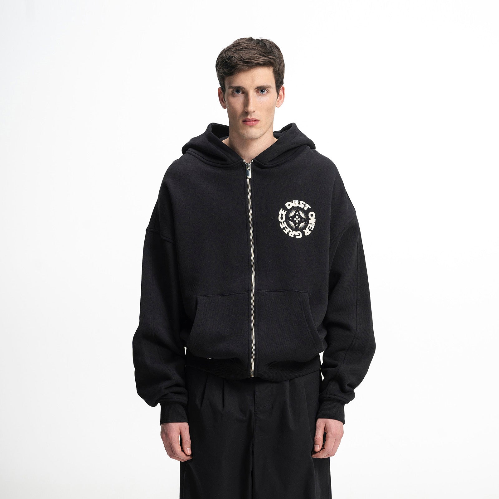 Dust Over Greece Graphic Zip-Hoodie