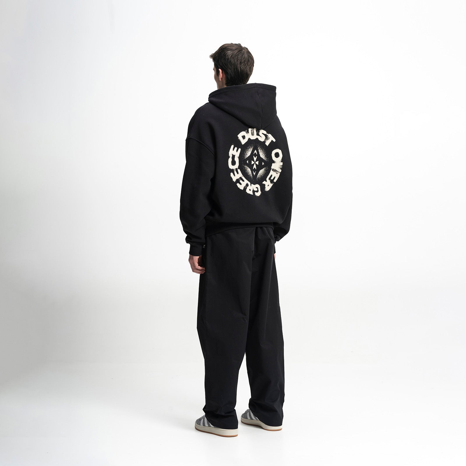 Dust Over Greece Graphic Zip-Hoodie