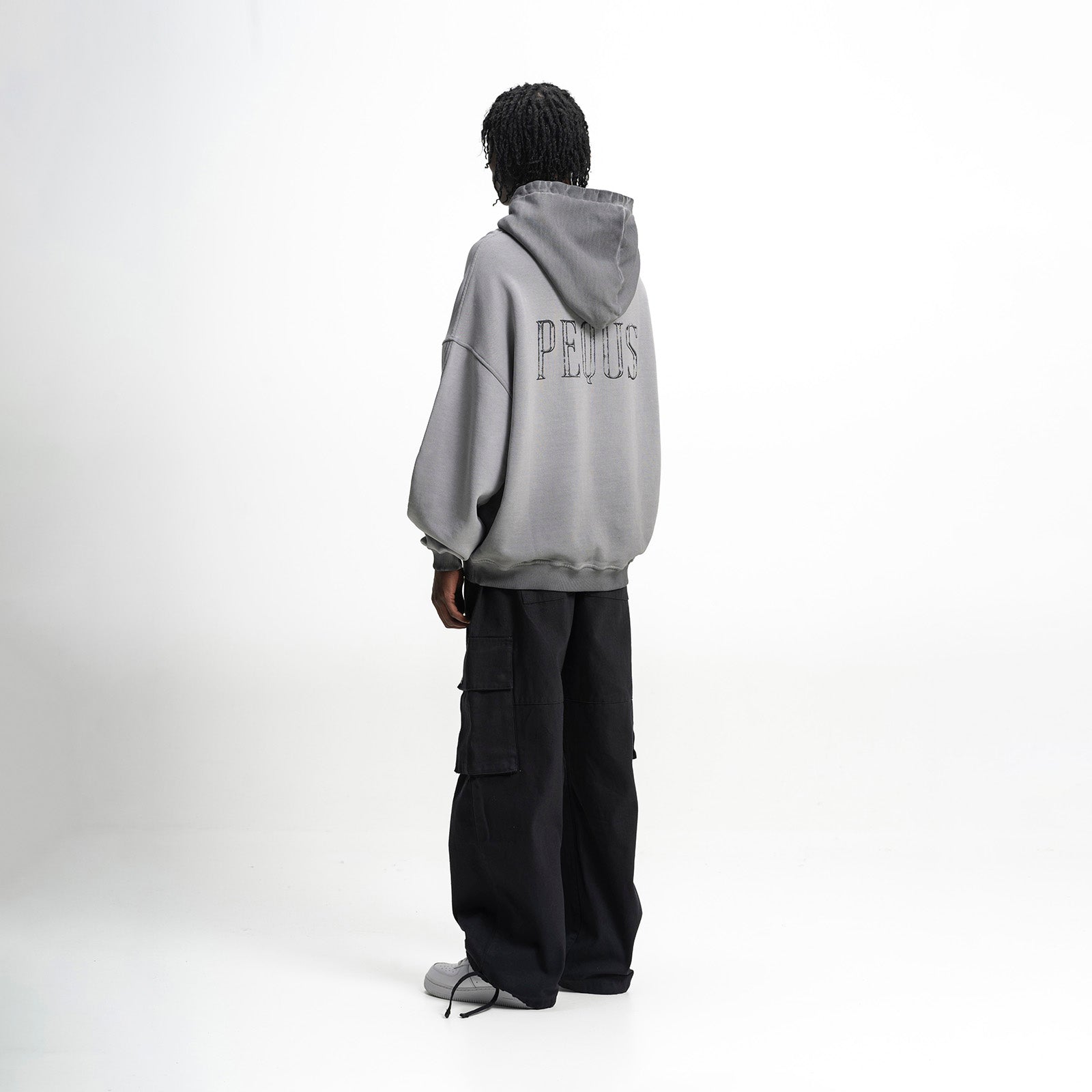 Pequs Back Stamp Logo Hoodie