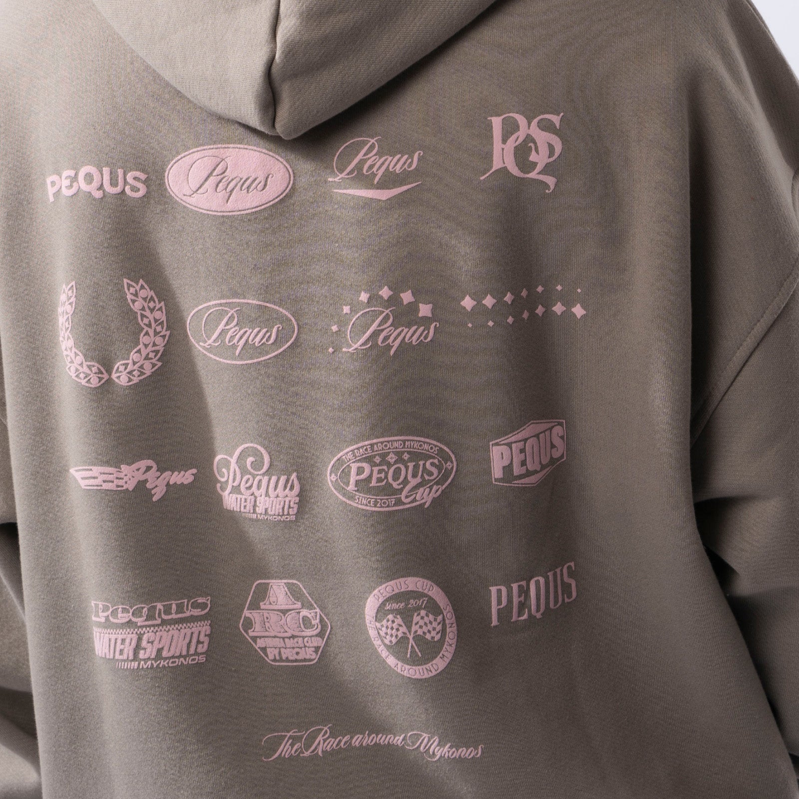 Racing Logos Zip-Hoodie