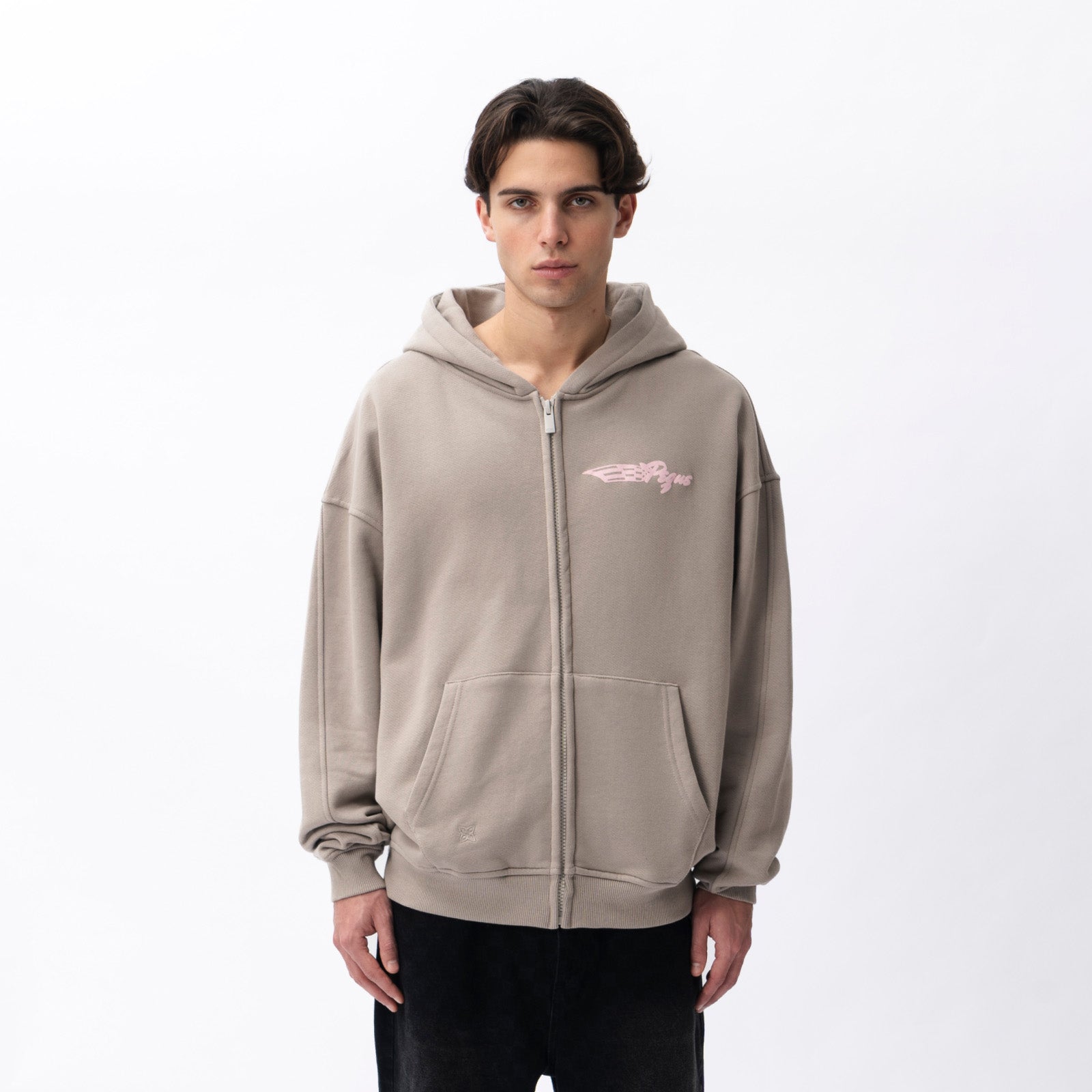 Racing Logos Zip-Hoodie