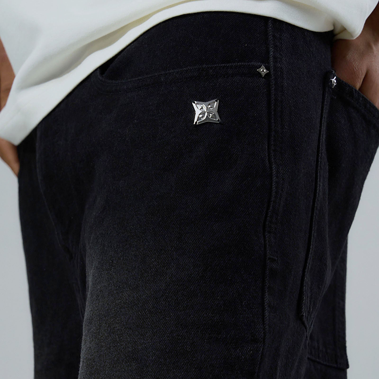 Aether Monogram Laser Denim