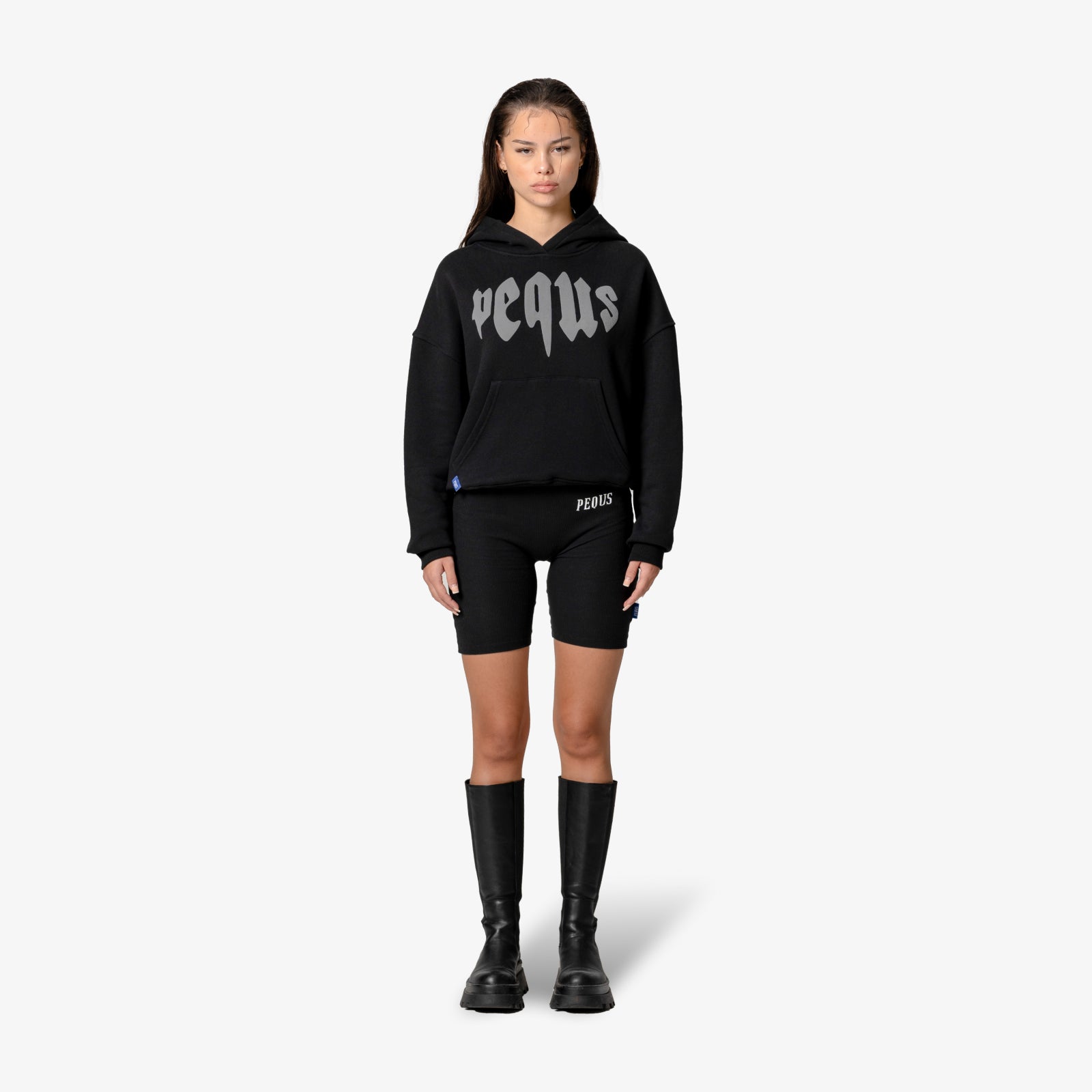 Cropped Mythic Logo Hoodie