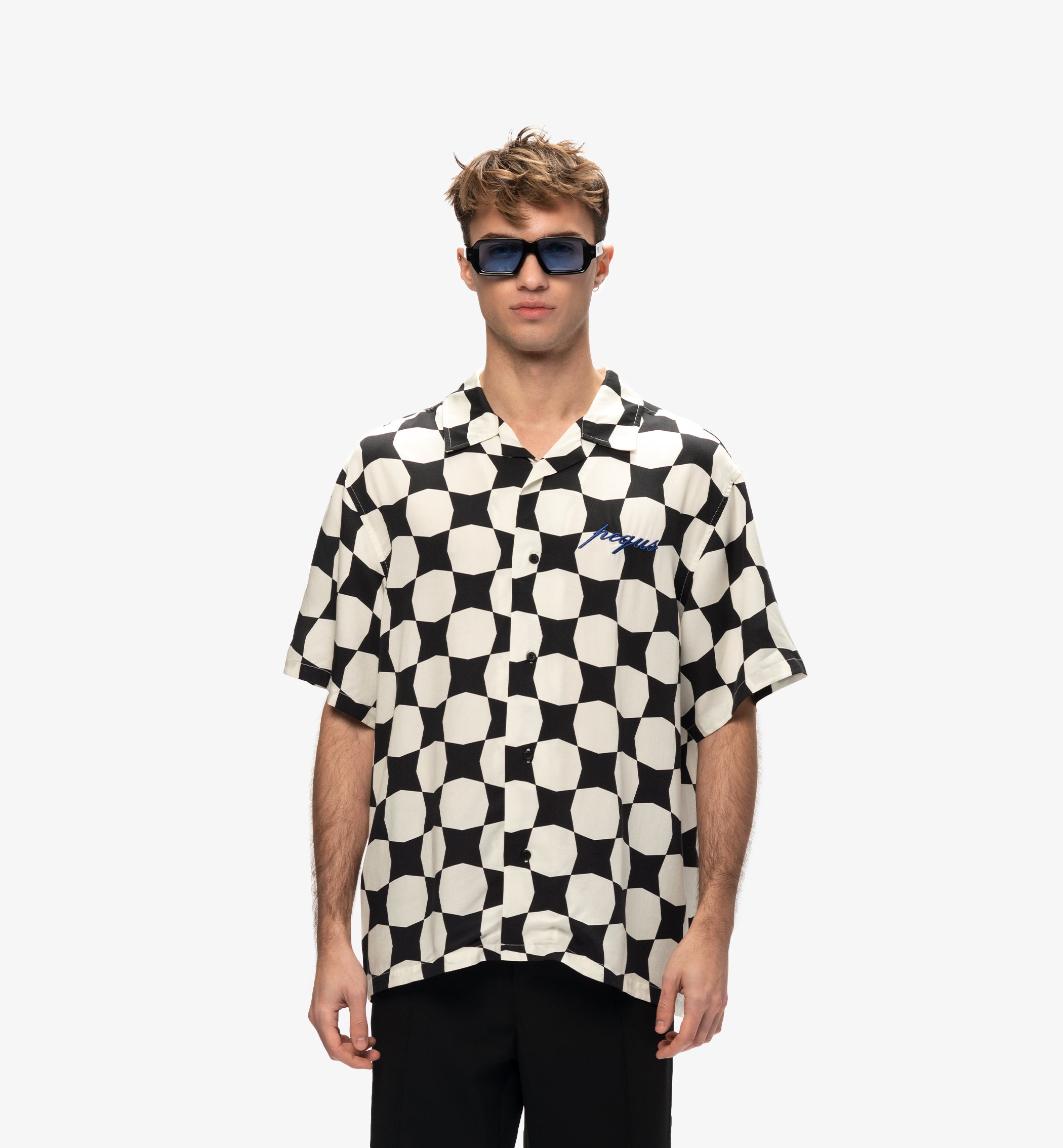 Checkerboard Summer Shirt